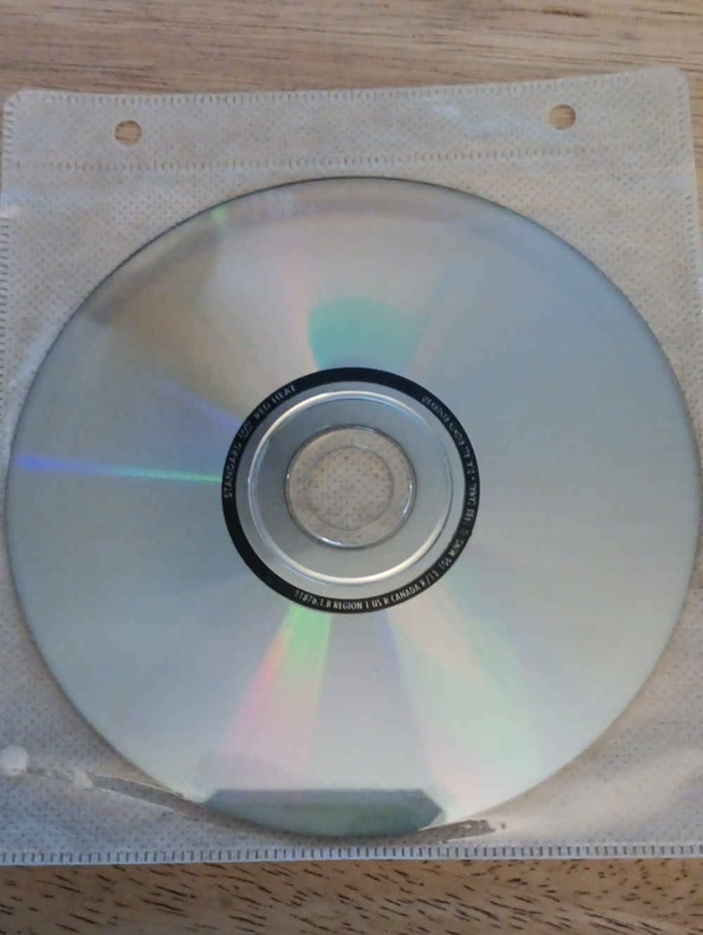 Red Heat DVD *NO CASE*